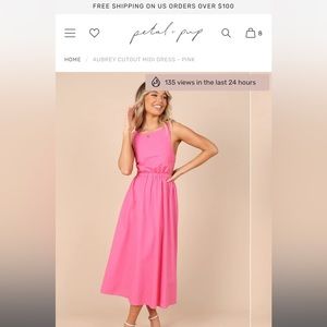 Pink Dress for Sale!